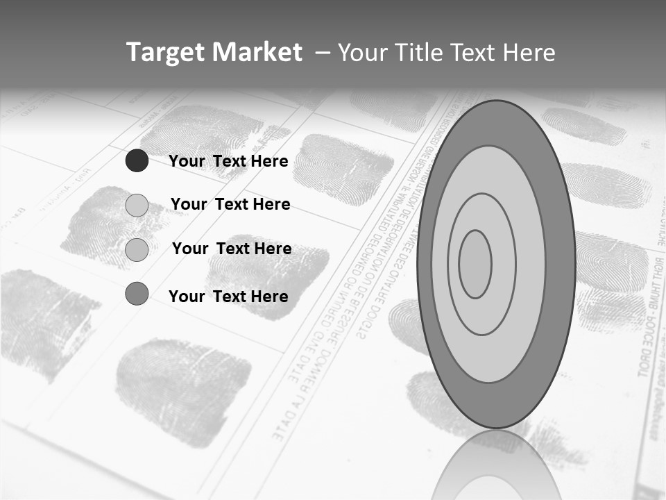 Sign Curl Hand PowerPoint Template