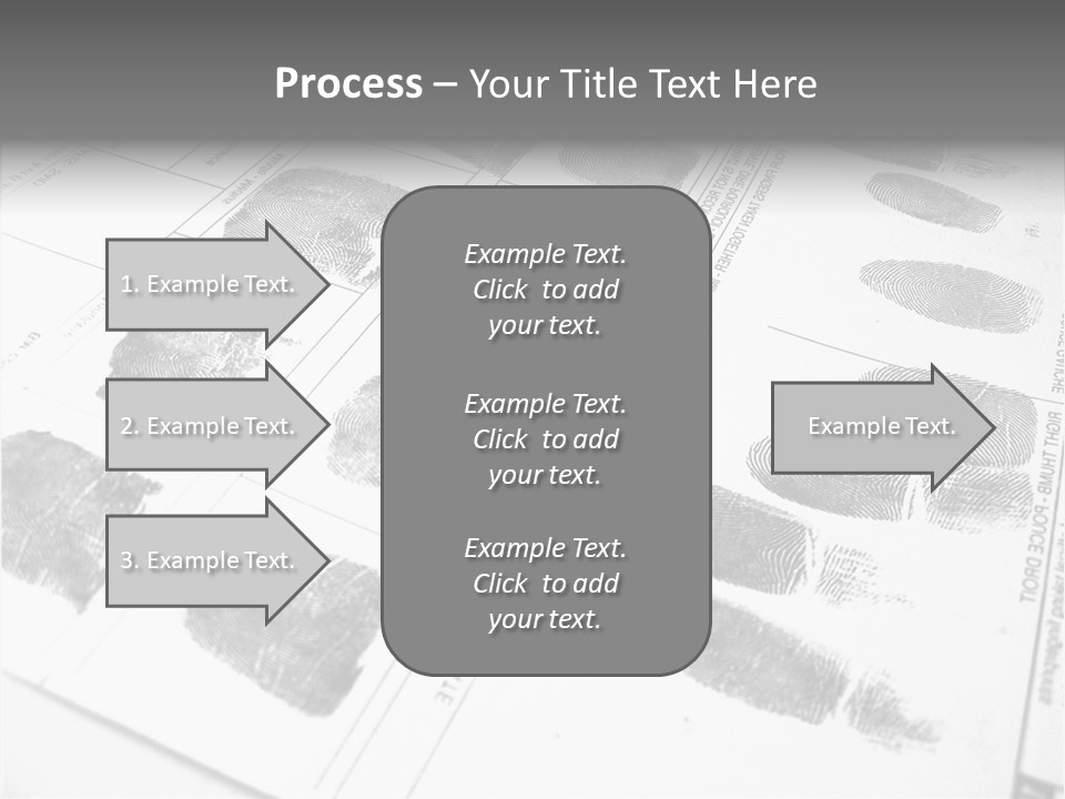 Sign Curl Hand PowerPoint Template
