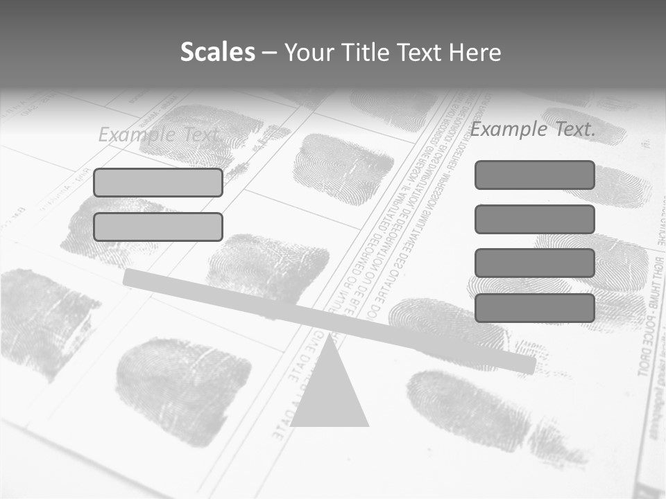 Sign Curl Hand PowerPoint Template
