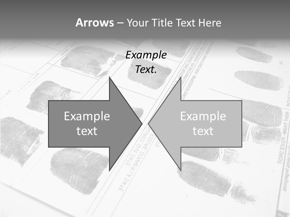 Sign Curl Hand PowerPoint Template