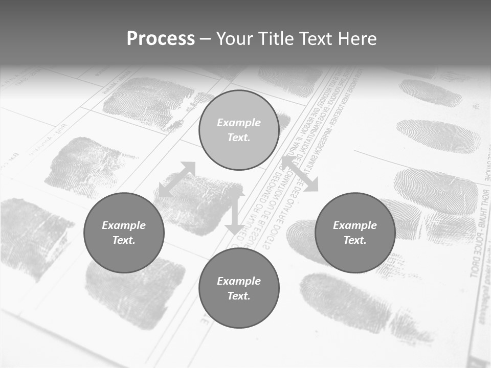 Sign Curl Hand PowerPoint Template