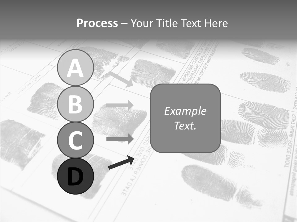 Sign Curl Hand PowerPoint Template