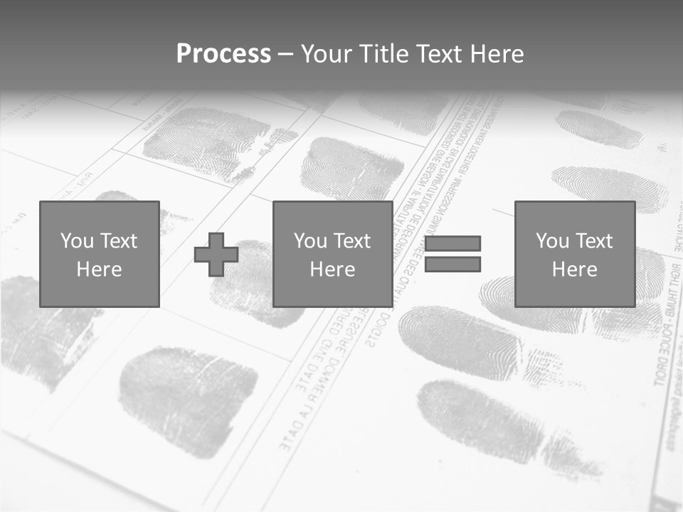 Sign Curl Hand PowerPoint Template
