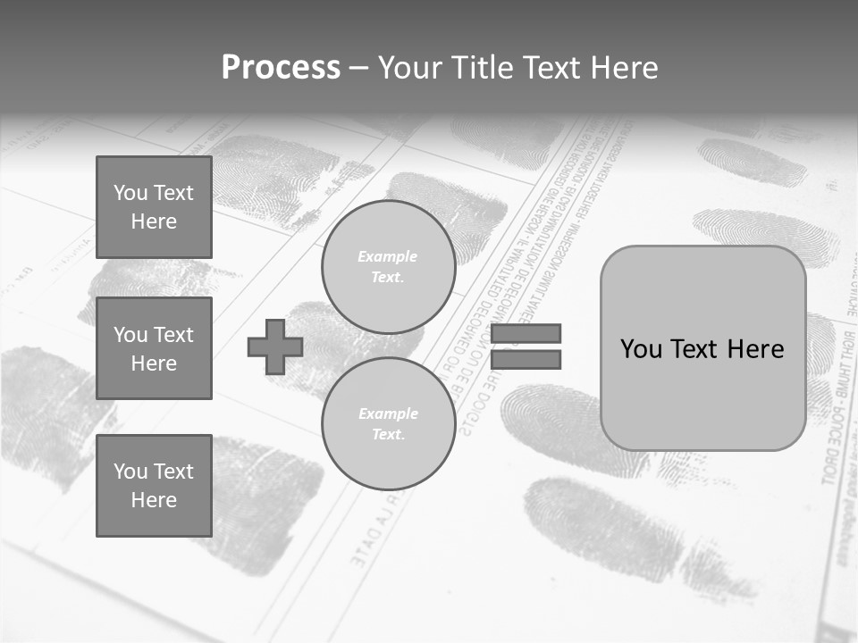 Sign Curl Hand PowerPoint Template