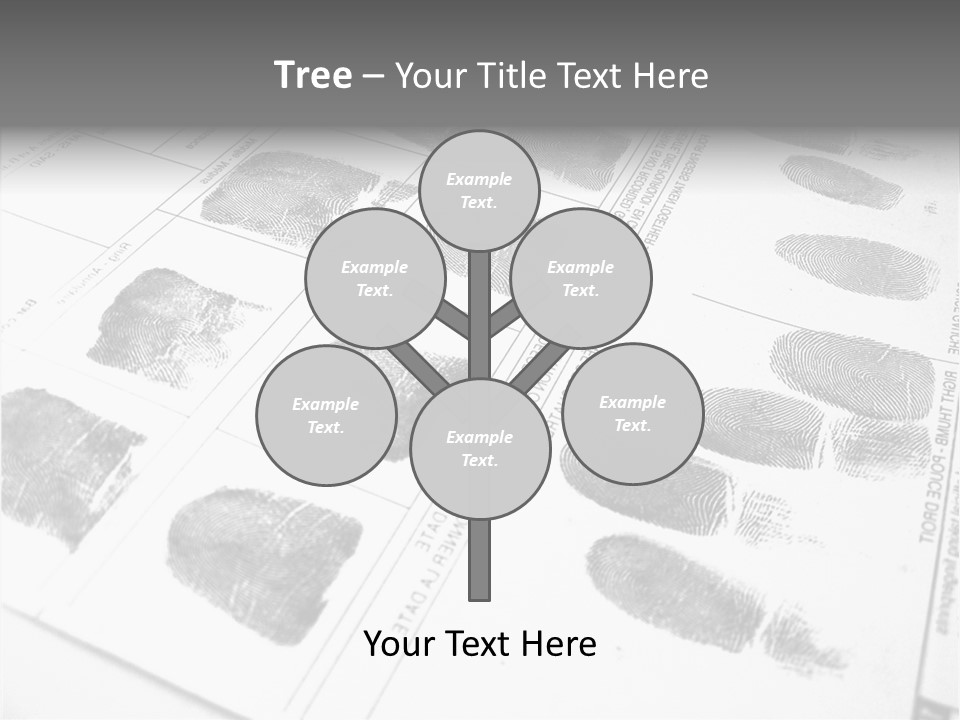 Sign Curl Hand PowerPoint Template