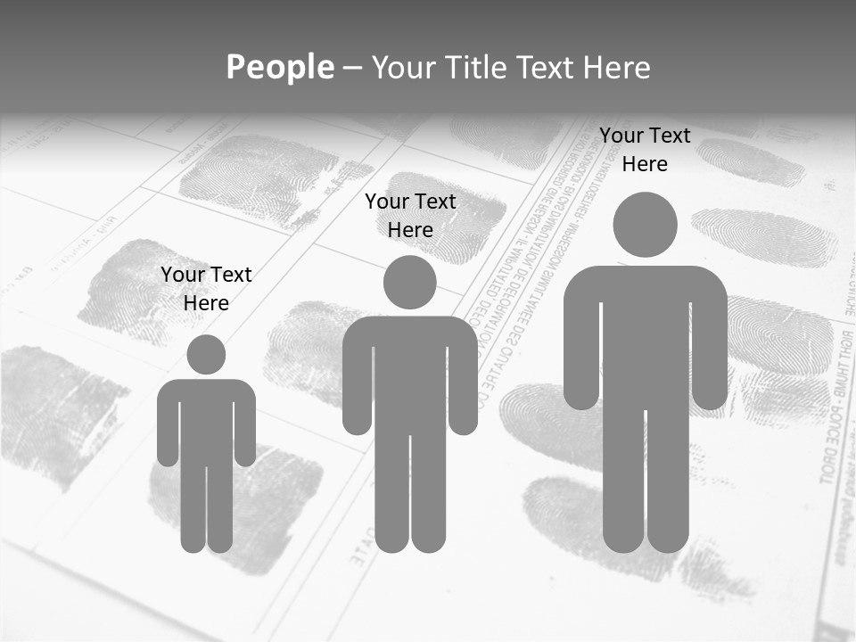 Sign Curl Hand PowerPoint Template