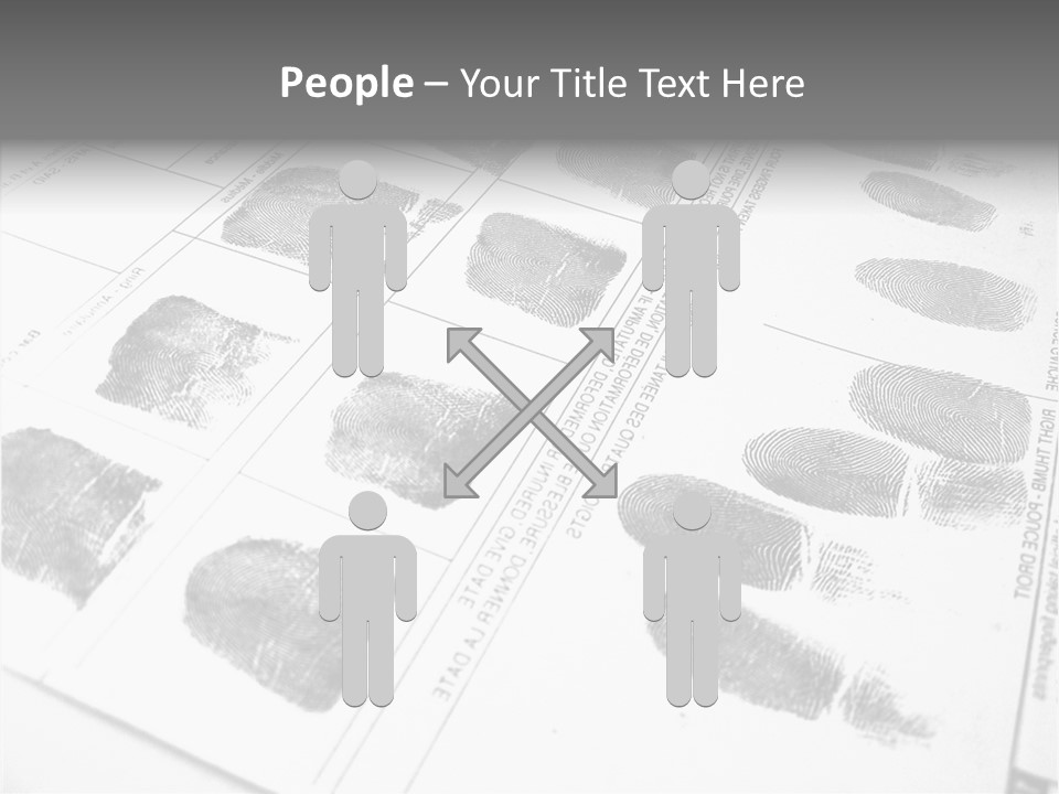 Sign Curl Hand PowerPoint Template