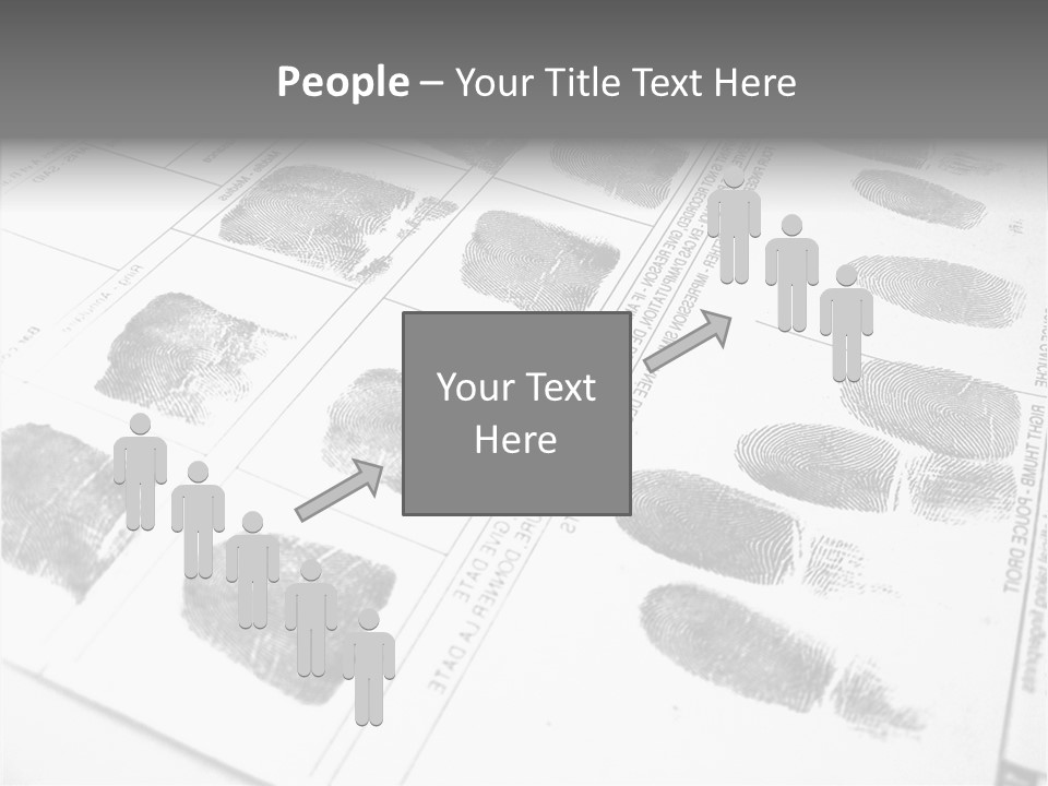 Sign Curl Hand PowerPoint Template