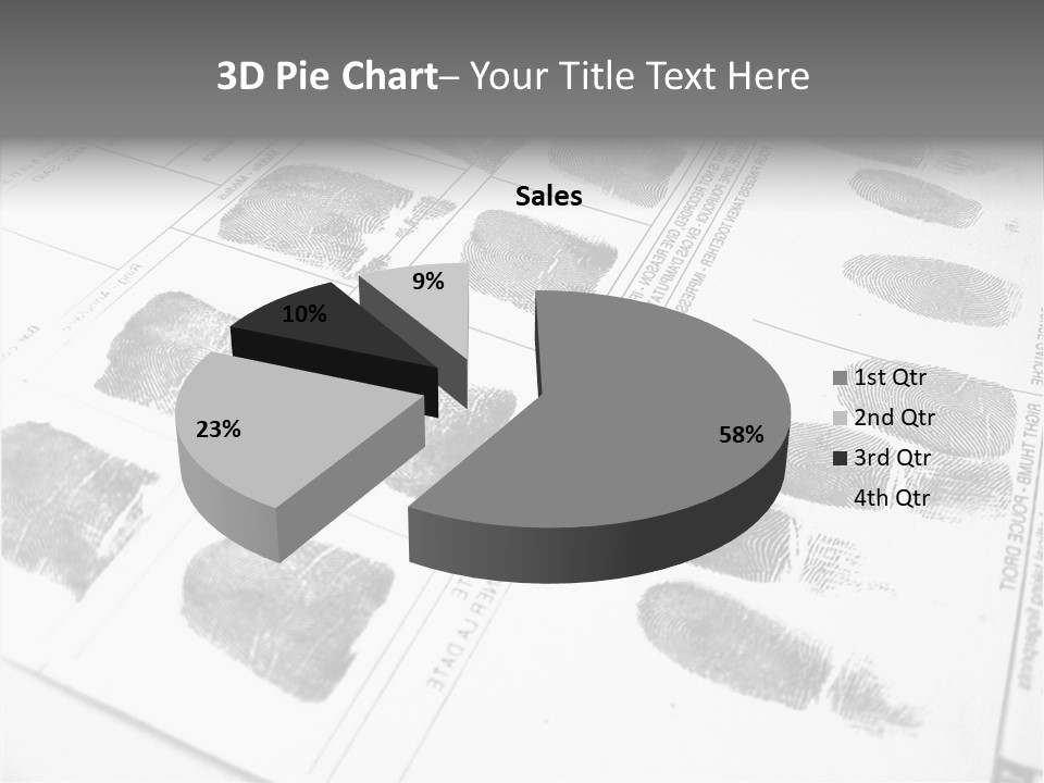 Sign Curl Hand PowerPoint Template