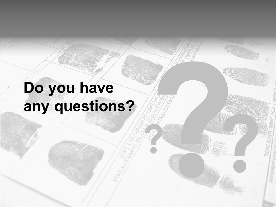 Sign Curl Hand PowerPoint Template