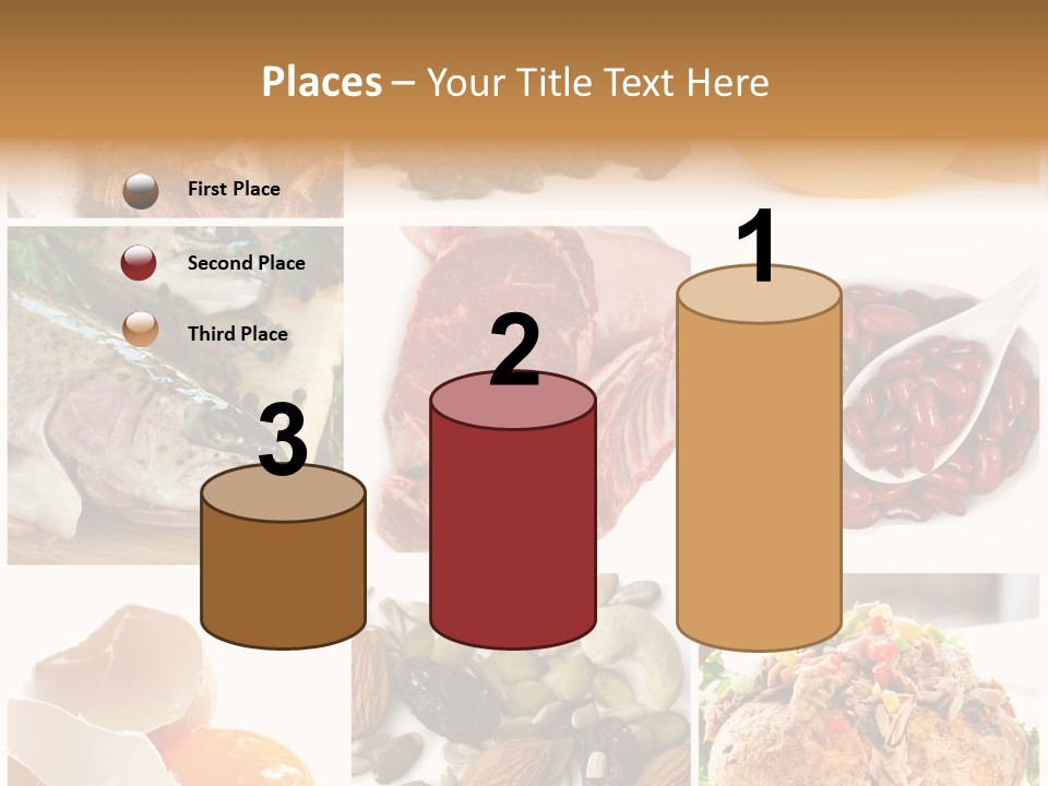 Salmon Tuna Montage PowerPoint Template