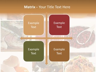 Salmon Tuna Montage PowerPoint Template