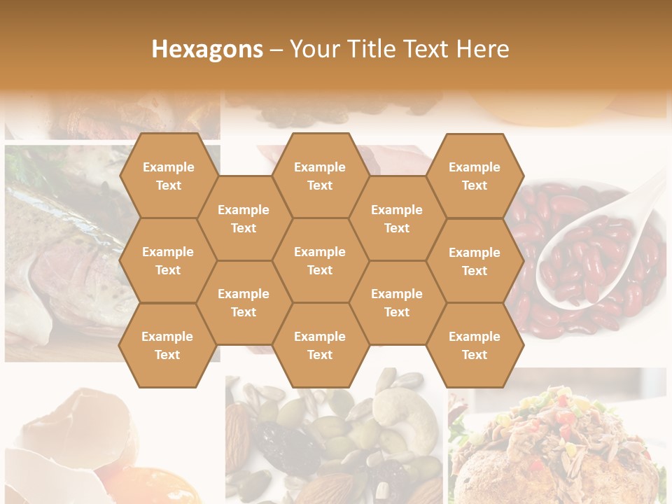 Salmon Tuna Montage PowerPoint Template