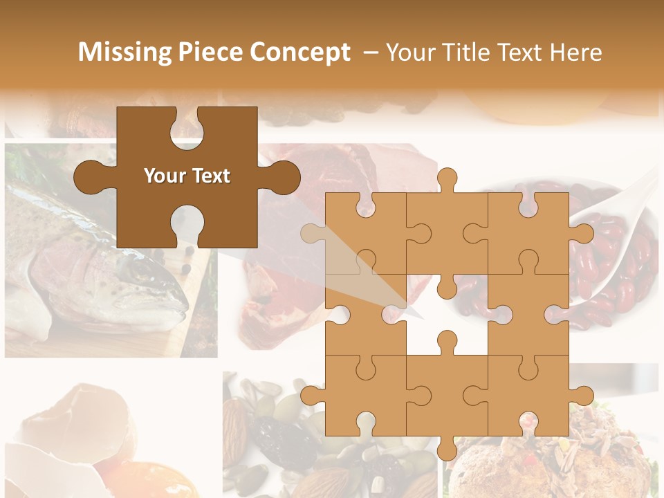 Salmon Tuna Montage PowerPoint Template