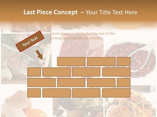 Salmon Tuna Montage PowerPoint Template