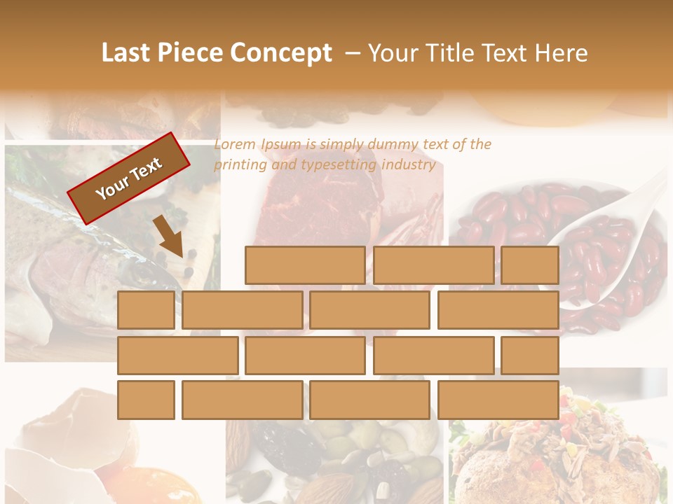 Salmon Tuna Montage PowerPoint Template