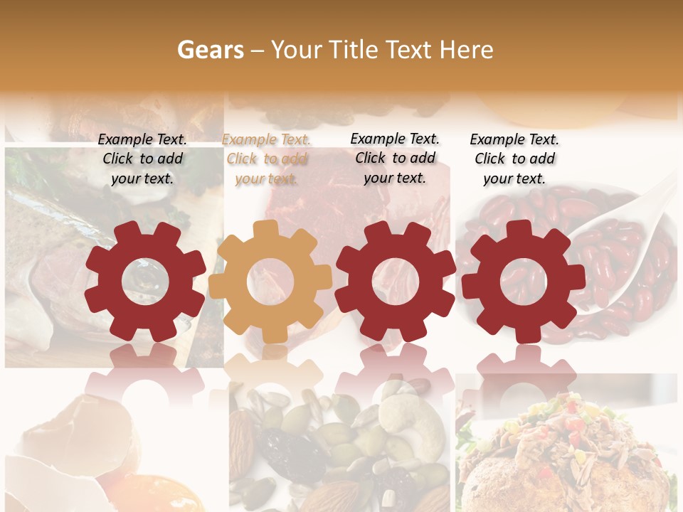 Salmon Tuna Montage PowerPoint Template