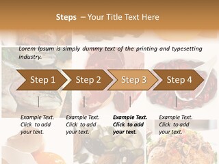 Salmon Tuna Montage PowerPoint Template