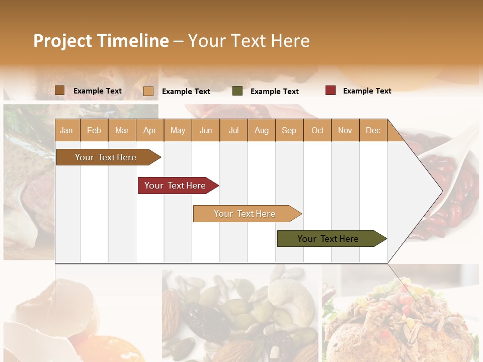 Salmon Tuna Montage PowerPoint Template