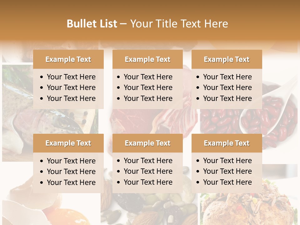 Salmon Tuna Montage PowerPoint Template