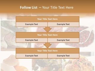 Salmon Tuna Montage PowerPoint Template