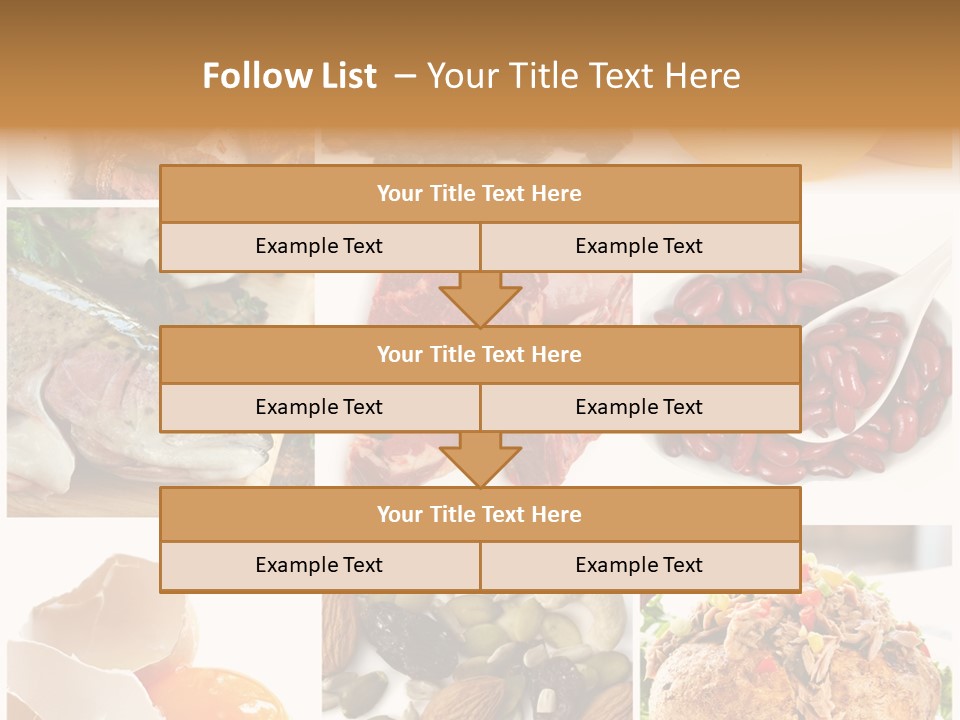 Salmon Tuna Montage PowerPoint Template