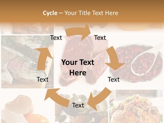 Salmon Tuna Montage PowerPoint Template