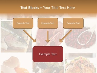 Salmon Tuna Montage PowerPoint Template