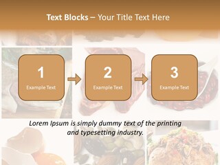 Salmon Tuna Montage PowerPoint Template