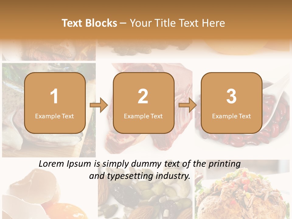 Salmon Tuna Montage PowerPoint Template