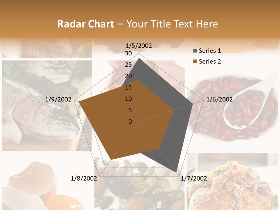 Salmon Tuna Montage PowerPoint Template