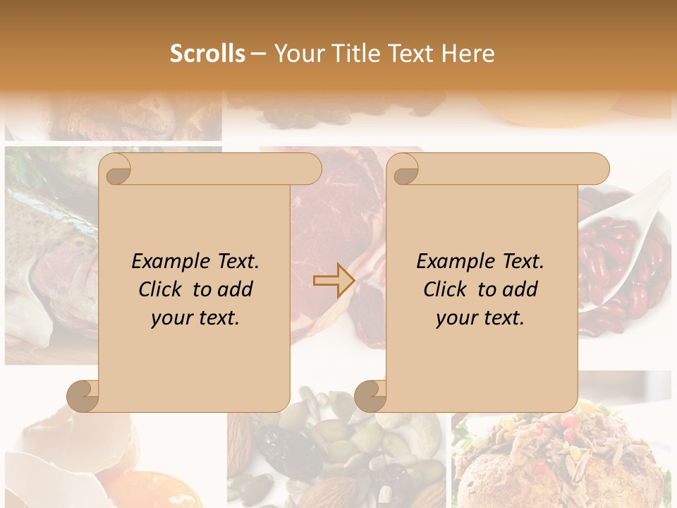 Salmon Tuna Montage PowerPoint Template