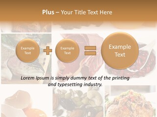 Salmon Tuna Montage PowerPoint Template