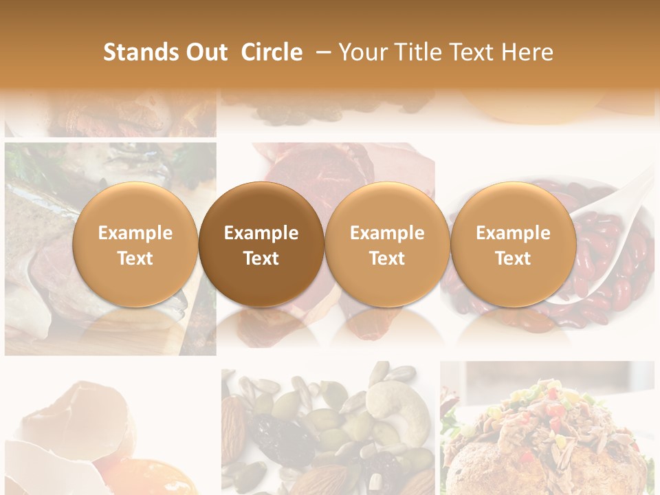 Salmon Tuna Montage PowerPoint Template