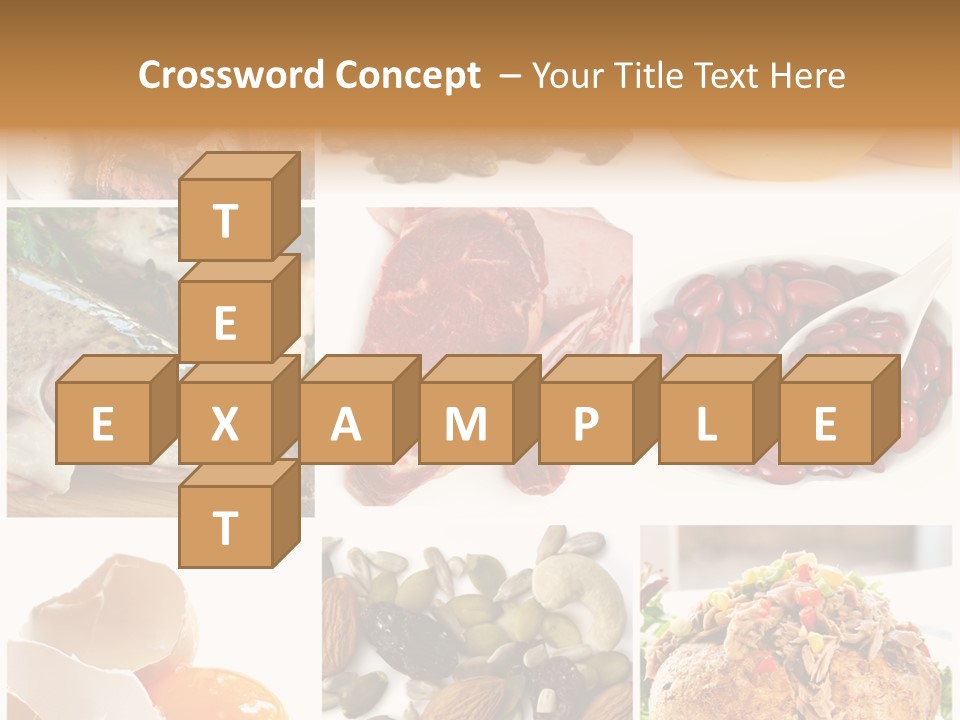 Salmon Tuna Montage PowerPoint Template