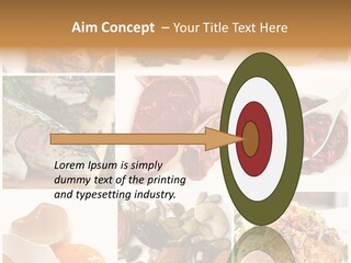 Salmon Tuna Montage PowerPoint Template