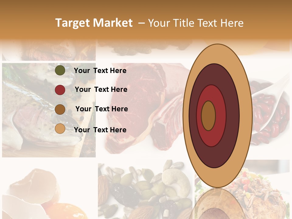 Salmon Tuna Montage PowerPoint Template