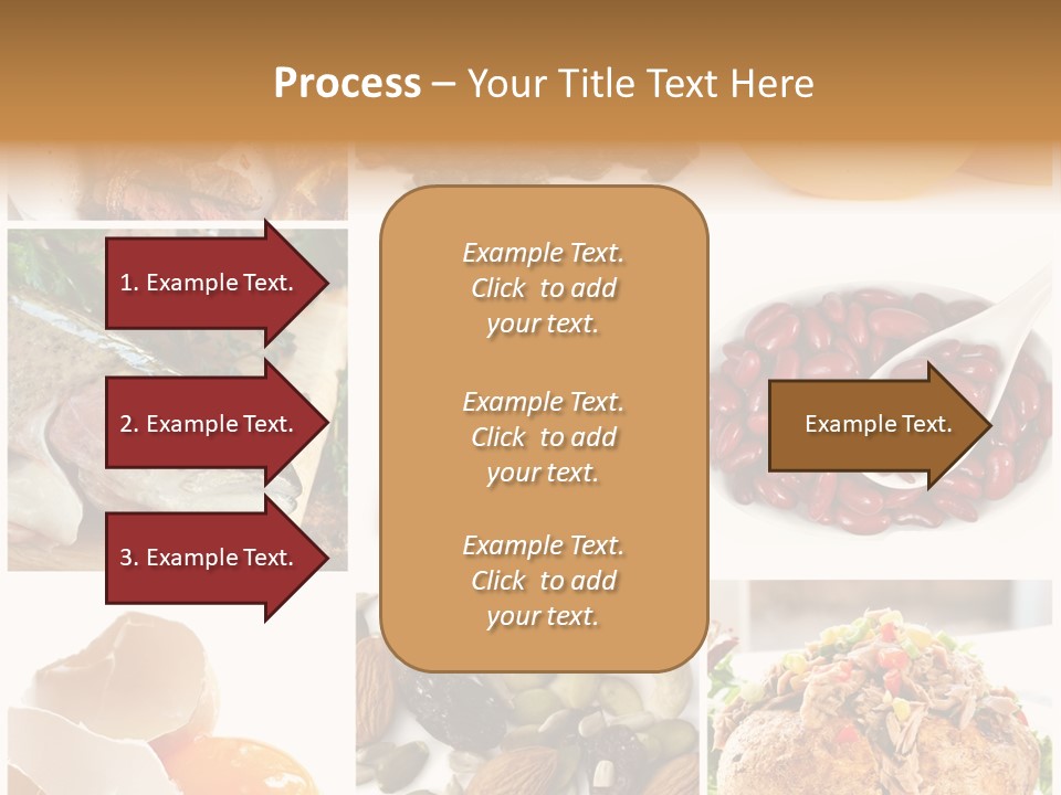 Salmon Tuna Montage PowerPoint Template