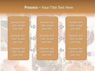 Salmon Tuna Montage PowerPoint Template