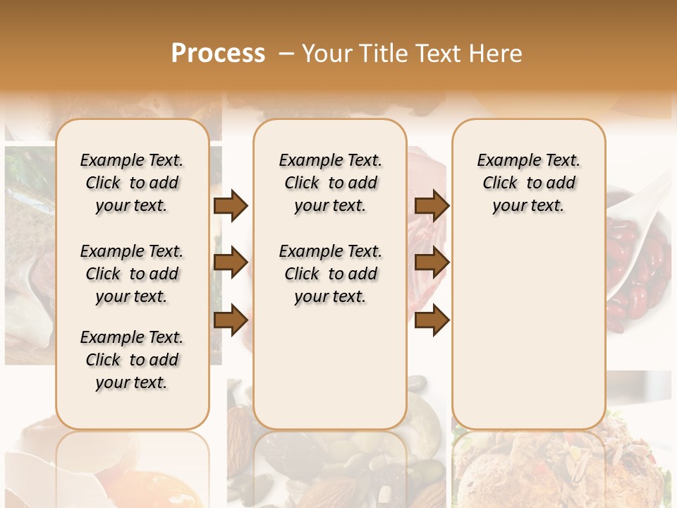 Salmon Tuna Montage PowerPoint Template