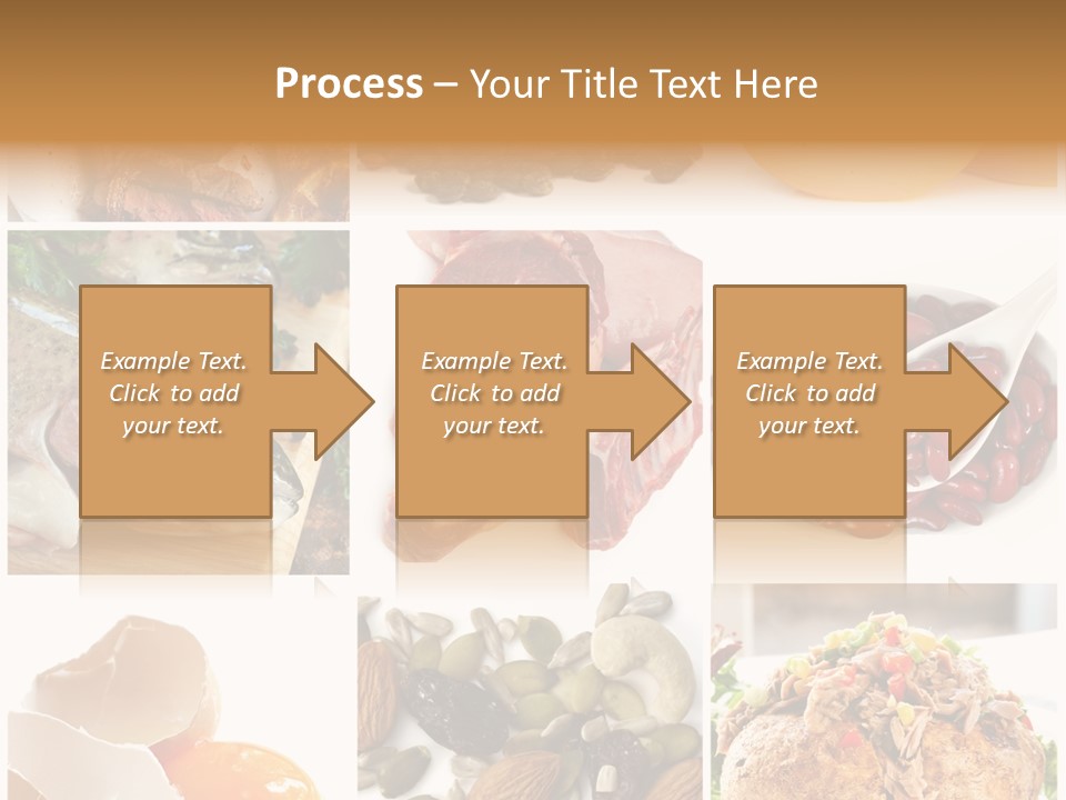Salmon Tuna Montage PowerPoint Template