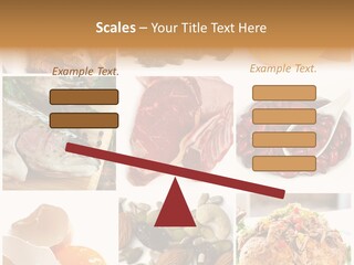 Salmon Tuna Montage PowerPoint Template