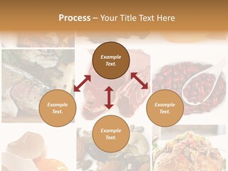 Salmon Tuna Montage PowerPoint Template