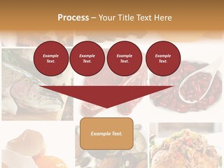 Salmon Tuna Montage PowerPoint Template