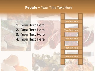 Salmon Tuna Montage PowerPoint Template