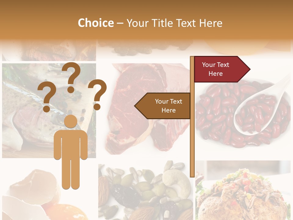 Salmon Tuna Montage PowerPoint Template