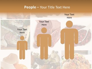 Salmon Tuna Montage PowerPoint Template