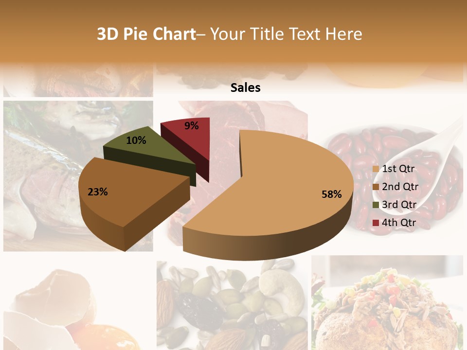 Salmon Tuna Montage PowerPoint Template