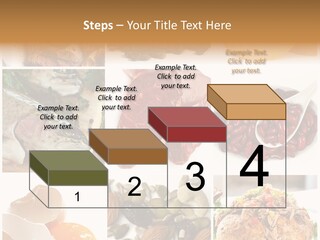 Salmon Tuna Montage PowerPoint Template