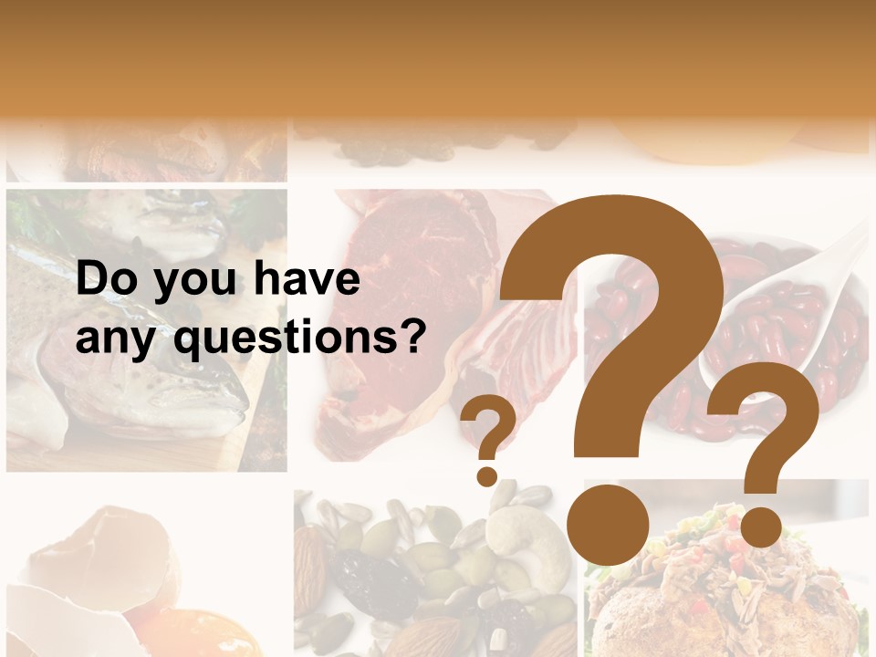 Salmon Tuna Montage PowerPoint Template